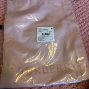 Burberry Light Pink Tote Bag